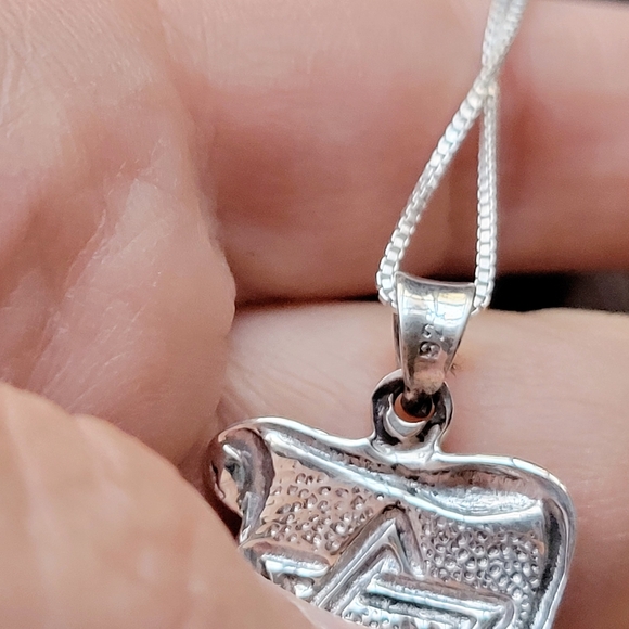 New Solid 925 Sterling Silver Torah Scroll Star of David Necklace - Picture 9 of 9